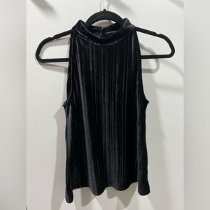 Meadow Rue Velvet Black Top